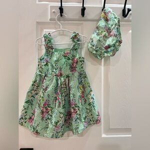 NWOT 24M floral dress by “Btween baby”
